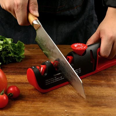 Aiguiseur de couteaux | Professionnel 5 en 1 - Cuisineetplus