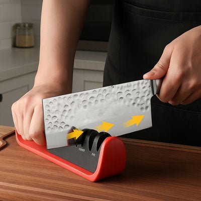 Aiguiseur de couteaux | Professionnel 5 en 1 - Cuisineetplus