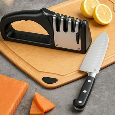 Aiguiseur couteau | Professionnel Ultra-Tranchant - Cuisineetplus