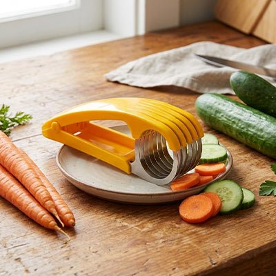 Coupe legumes | Spirale 4 Lames - Cuisineetplus