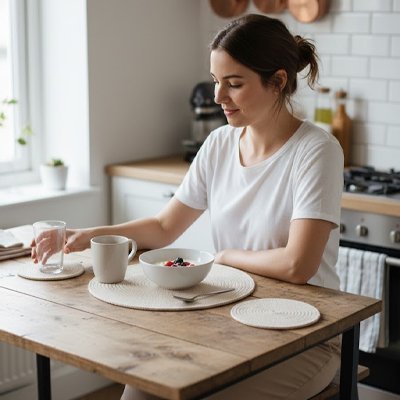 Set de table rond | Elegance - Cuisineetplus
