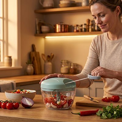 Mini hachoir | Manuel Rapide - Cuisineetplus